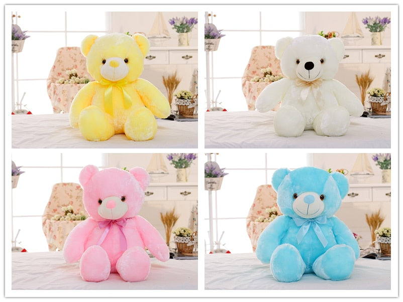 Ours en peluche LED