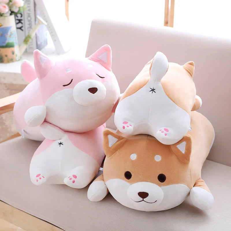 Peluche chien Shiba Inu