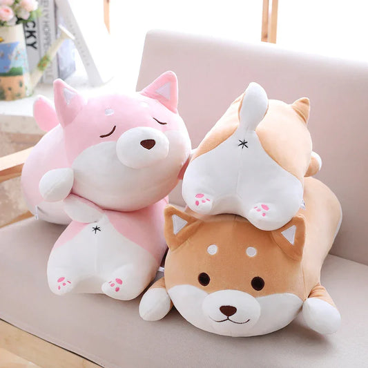 Peluche chien Shiba Inu