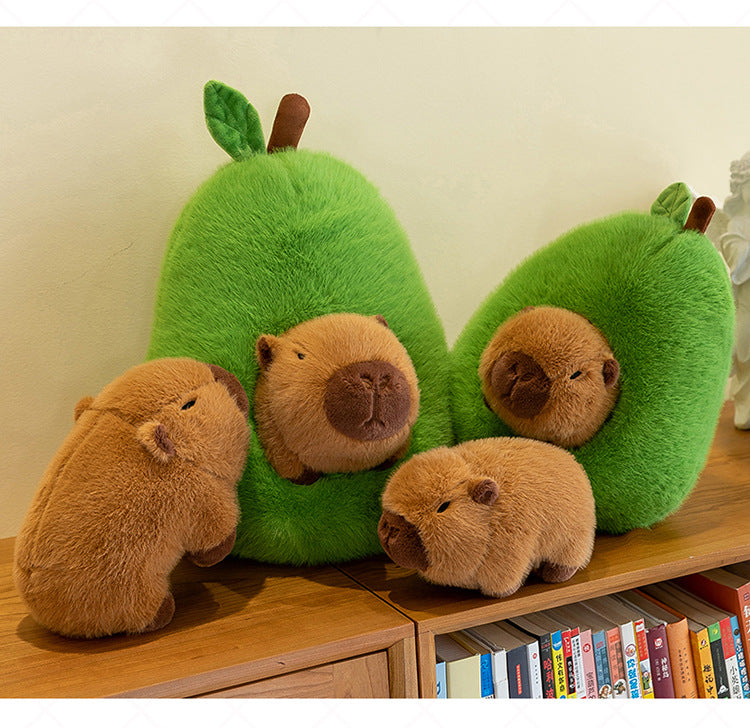 Peluche Capybara Avocat